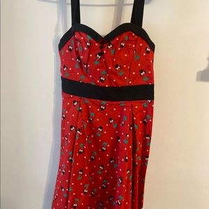 NWOT Hot Topic Disney Rocabilly Minnie Dress